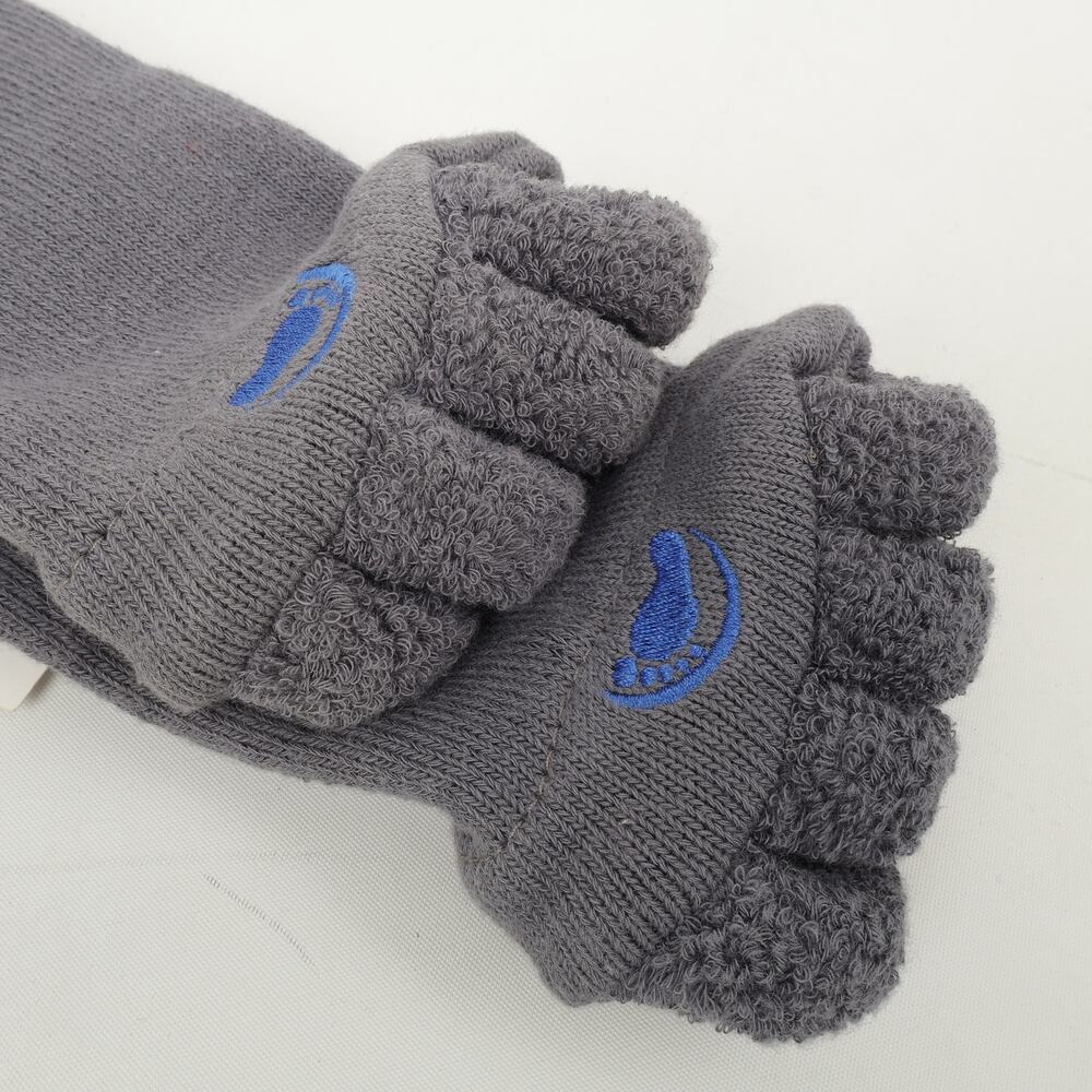 Happy Feet The Original Foot Alignment Socks X-Large After Hours Socks Charcoal - Picture 4 of 4